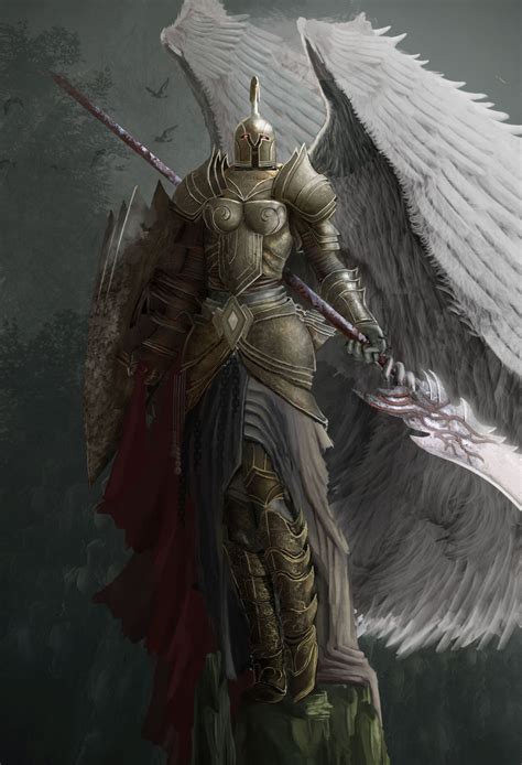 Scifi Fantasy Angel Art Angel Warrior Fantasy Art Angels
