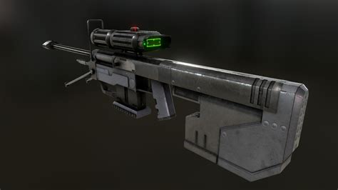 Halo Sniper Rifle Free Download Download Free 3d Model By