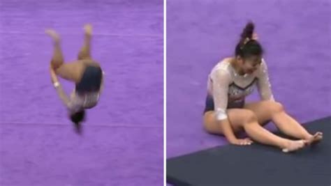 Gymnast Breaks Both Legs In Horrific Accident During Her Routine Suzette Johnjay And Rich
