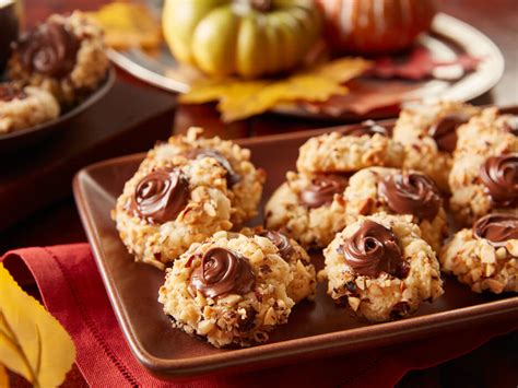 Thumbprint Cookies With Nutella Hazelnut Spread