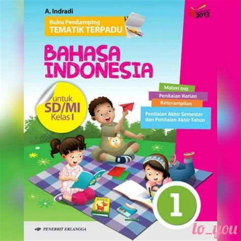 Buku Bahasa Indonesia Kelas 1 Sd 54 Koleksi Gambar