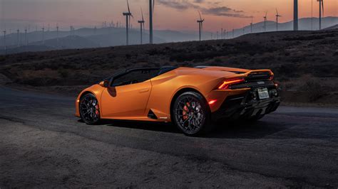 Lamborghini Huracan Evo Rwd Spyder 2021 2 4k Hd Cars Wallpapers Hd