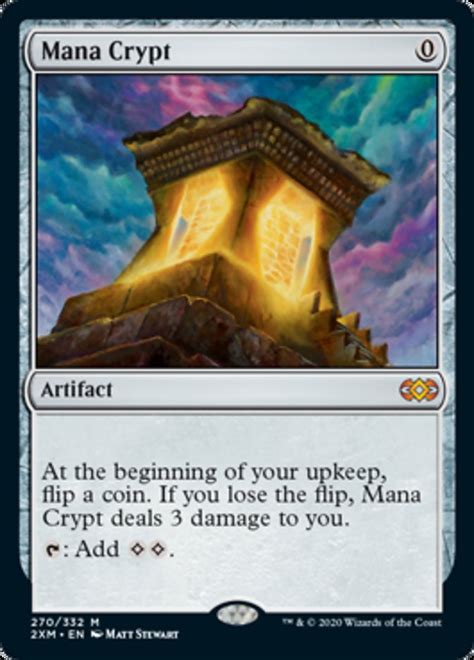 Mana Crypt of 2XM $164.14 |$141.93