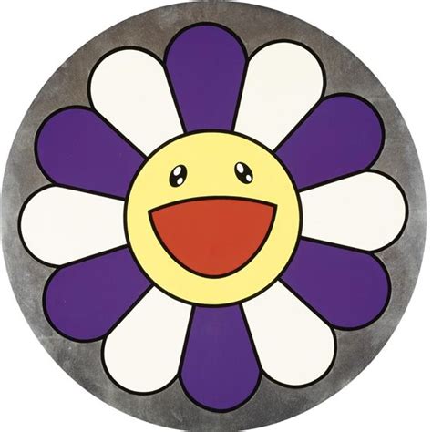 Takashi murakami 's multicolored flowers motif has etched its mark in the contemporary art world, fashion, pop culture and beyond. Artwork by Takashi Murakami, Flower of Joy Forget-Me-Not ...