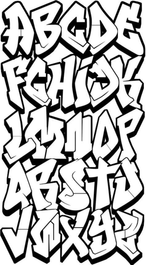 Grafiti Abjad 3d Belajar Bareng