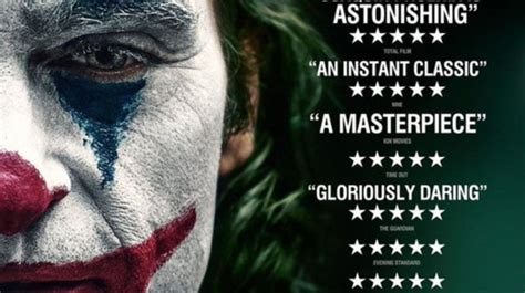Joker Movie Critics Poster Calls It a Masterpiece and Film ...