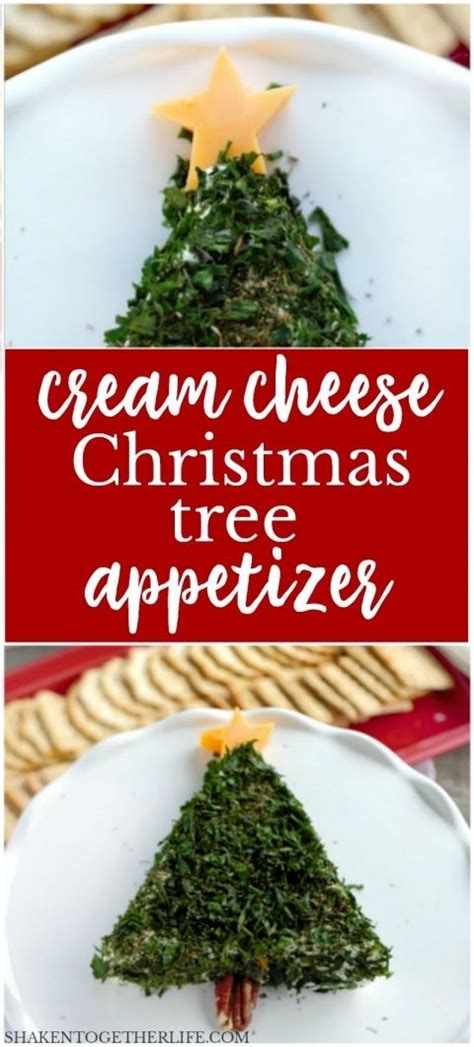 Cream Cheese Christmas Tree Appetizer Recipe Appetizers Cream