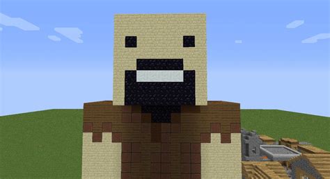 Notch Statue Minecraft Project