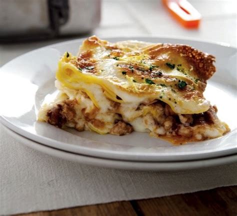 Saffron Lasagna With Ossobuco Ragù Recipe La Cucina Italiana