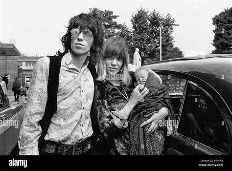 Rolling Stones Gitarrist Keith Richards Mit Anita Pallenberg Kings