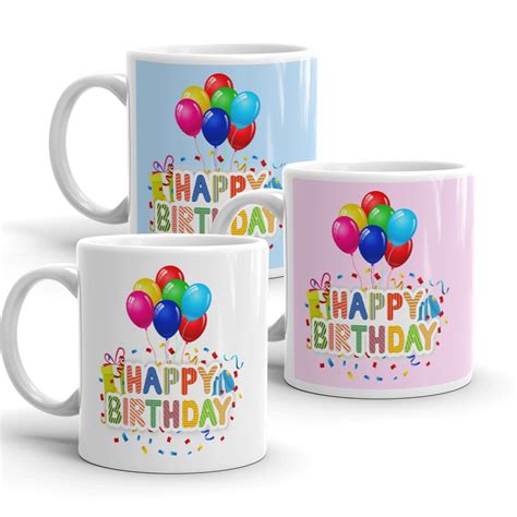 Personalised Birthday Mug Happy Birthday T 11oz Ceramic Cup
