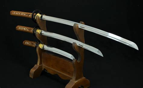 High Quality Hand Forged Japanese Samurai Sword Set Katana Wakizas