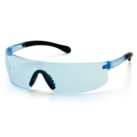 pyramex s7260s provoq safety glasses infinity blue frame infinity