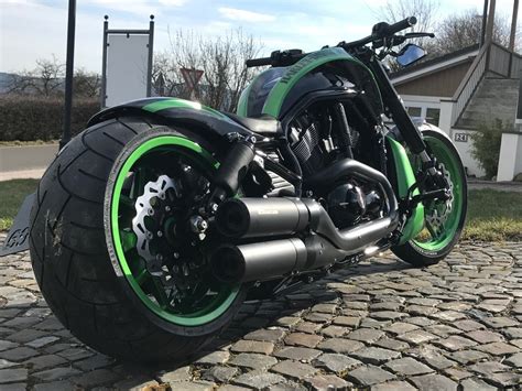 Harley Davidson V Rod Green Hell By 69customs