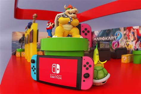 Check Out This Behance Project Nintendo Switch Exhibition Stand