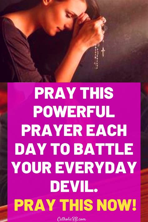 This Is A Powerful Daily Battle Prayer To Face Your Everyday Problems