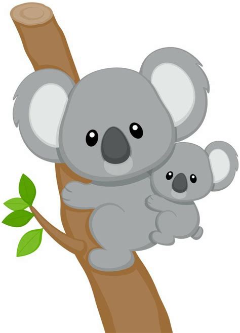 Dibujos De Koalas En Color Y Para Imprimir