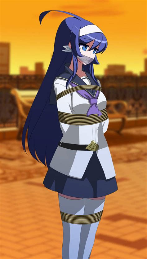 Orie Bound And Gagged And Blinking By Kakizaki86 On Deviantart