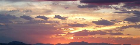 Mountain Sunset Banner 4jehovah