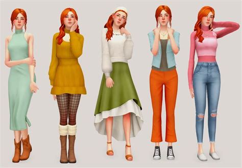 Pin By Lexa On Ts4 Cas Inspo In 2021 Sims 4 Collections Sims 4