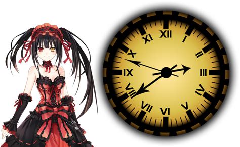 Tokisaki Kurumi Clock Xwidget By Adiim On Deviantart