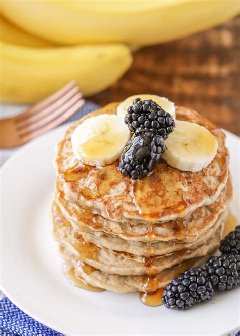 Banana Oatmeal Pancakes Hearty And Delicious Lil Luna