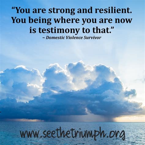 Strong And Resilient See The Triumph