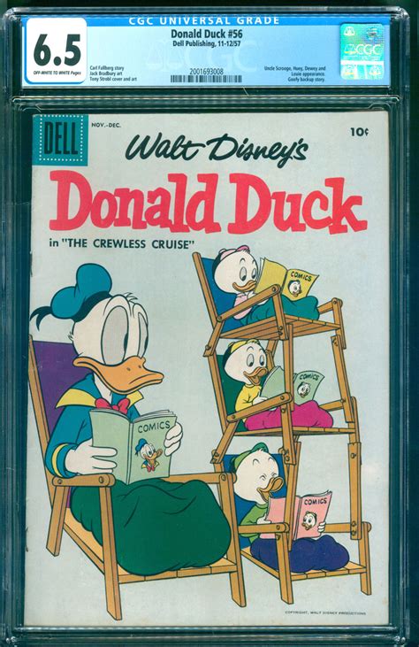 Comicconnect Donald Duck 1952 98 56 Cgc Fn 65