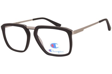 champion eyeglasses men s baz matte navy gunmetal 56 16 140mm