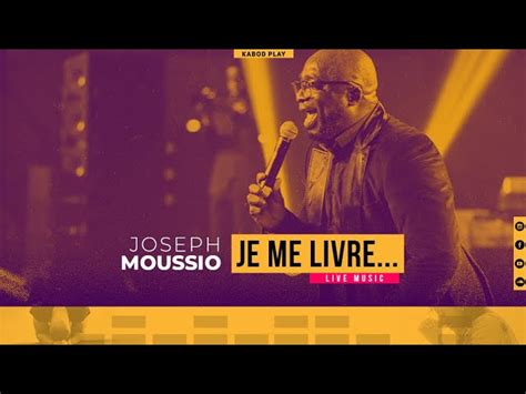 JOSEPH MOUSSIO - JE ME LIVRE TOTALEMENT | Traduction Française Chords