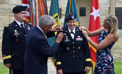 Micc Leader Pins On Brigadier General Article The United States Army