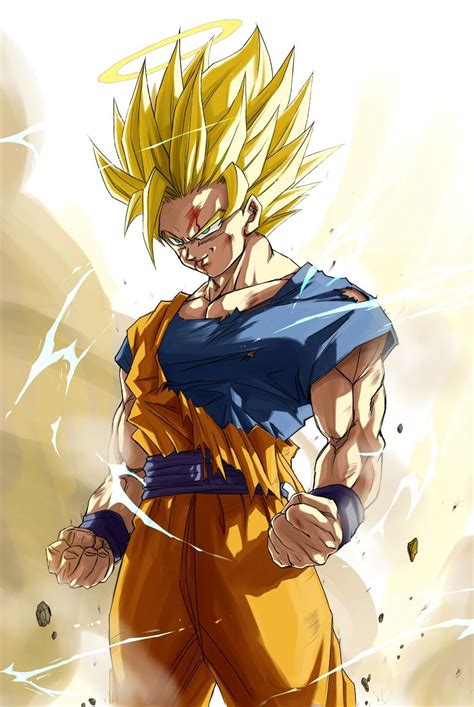 Goku Super Saiyan 2 By Dtr16kyab Personajes De Dragon Ball