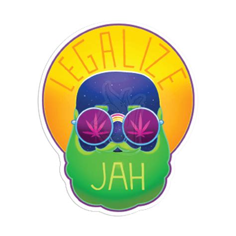 Legalize Jah Sticker Squid