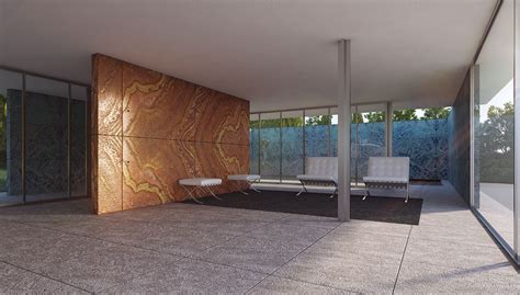 It is an important building in the history of modern architecture, known for its simple form and its spectacular use of extravagant materials, such as marble, red onyx and travertine. Barcelona Pavilion #Barcelona, #Pavilion | Barcelona ...