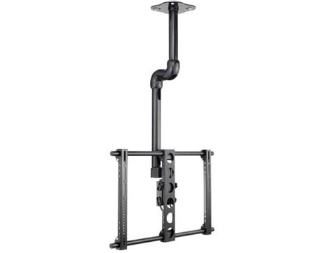 Without studs supporting the mount, it could pull free of the ceiling and cause injury or damage to your tv or home. Ceiling TV Mount for 37"-70" TVs