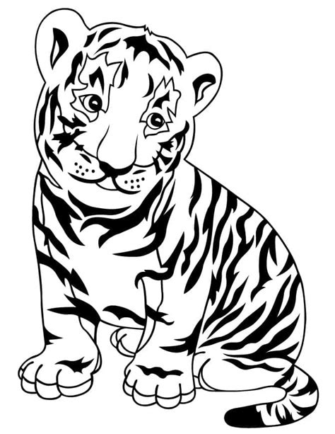 Coloriage Tigre Imprimer Sur Coloriageenfant Com
