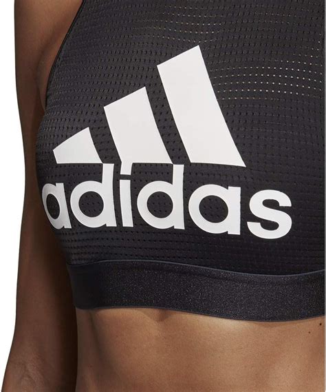 Adidas Women S Halter 2 0 Logo Bra At Amazon Women’s Clothing Store