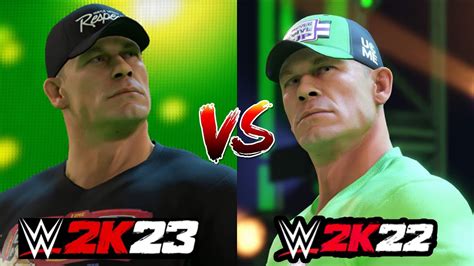 WWE 2K23 Vs WWE 2K22 8 BIGGEST DIFFERENCES YouTube