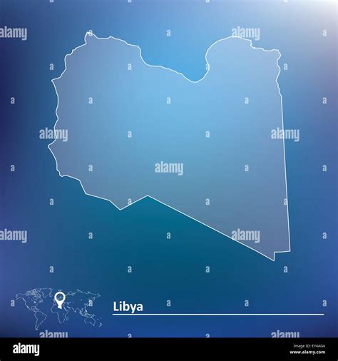 Map Of Libya Vector Illustration Stock Vector Image And Art Alamy