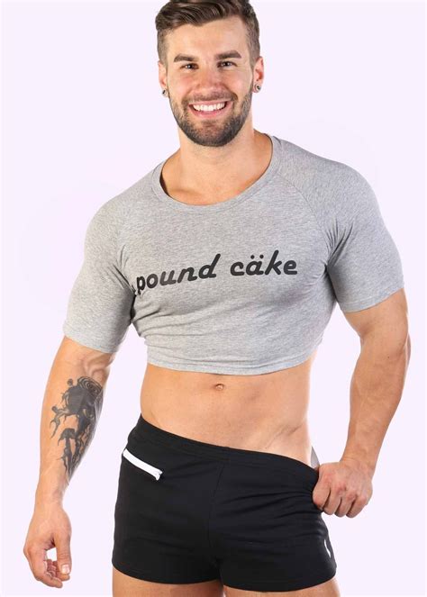 They are designed to look more fashionable than a regular top. JJ Malibu Pound Cake Men's Crop Top T-shirt | Männer ...