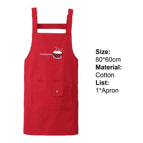 Waiter Apron Eco-friendly Fashion Men Women Pinafore Dress Cooking