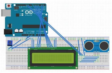 How To Make An Ultrasonic Range Finder Using An Lcd And Arduino Artofit
