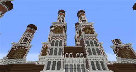 Sky Palace Inspired By Bioshock Minecraft Map