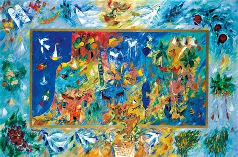 Eretz Israel And The Twelve Tribes By Ben Avram On Artnet