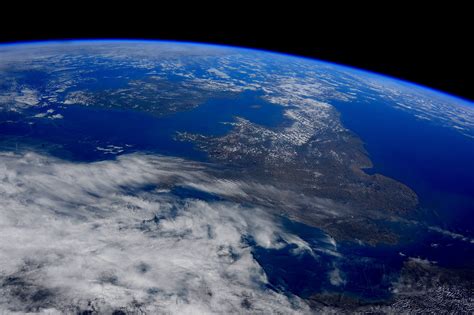 View Of Uk From Space Destination Space