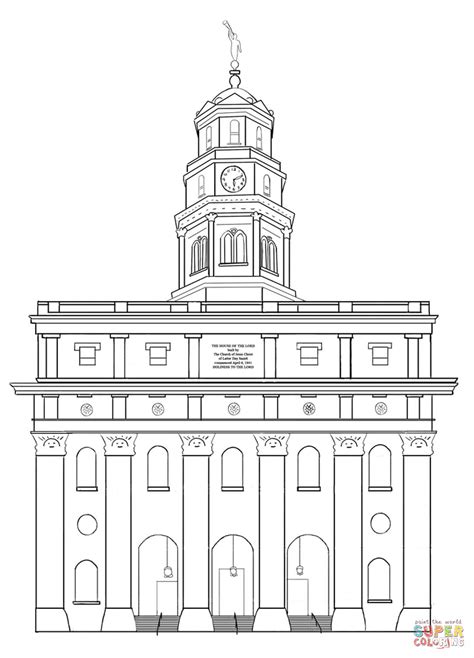 Lds Temple Coloring Pages Lds Coloring Pages Lds Temples Coloring Pages