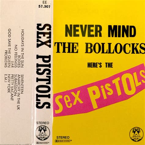 Never Mind The Bollocks Heres The Sex Pistols De Sex Pistols Cinta Virgin Cdandlp Ref