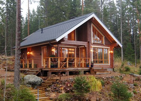 20 Amazing Wooden Mountain Cabin Exterior Designs Cab
