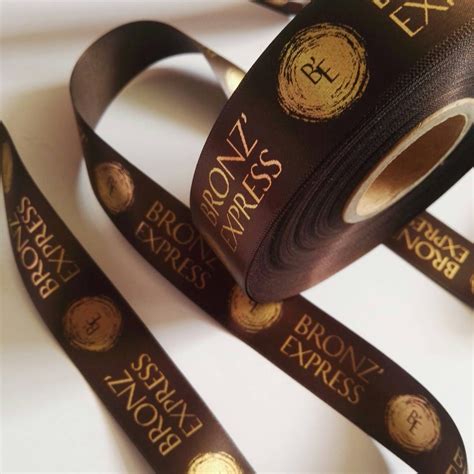 25mm Elegant Custom Printed Satin Personalized Ribbon Etsy Ireland