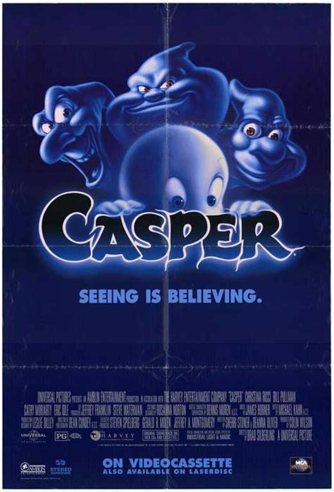 Casper Movie Poster Style A 11 X 17 1995